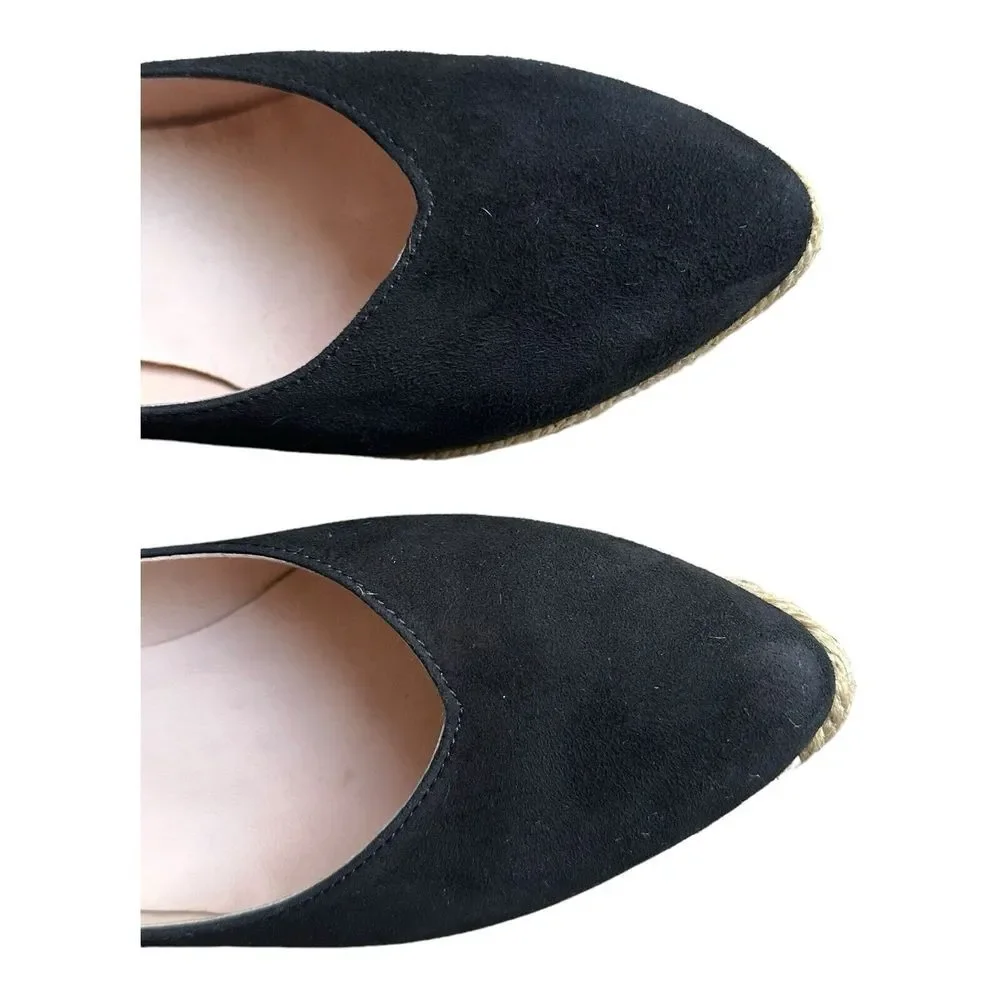 Viscata Barcelona Womens Teva Espadrille Heel Black EU 38‎  US 7
